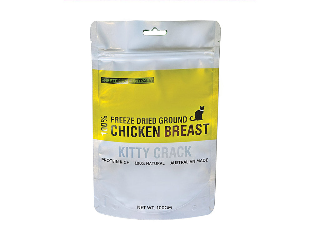 Kitty Crack – Ground Chicken Breast 100 GM
