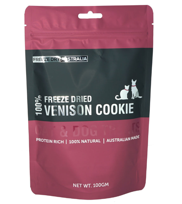 Freeze Dried Venison Cookie 100 GM