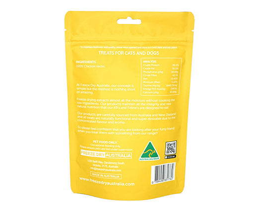 Freeze Dried Chicken Necks 100 GM