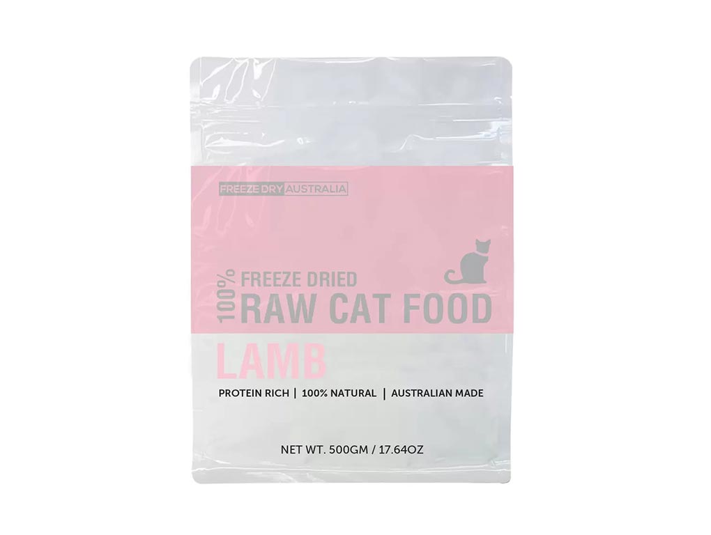 100% Raw Cat Food – Lamb