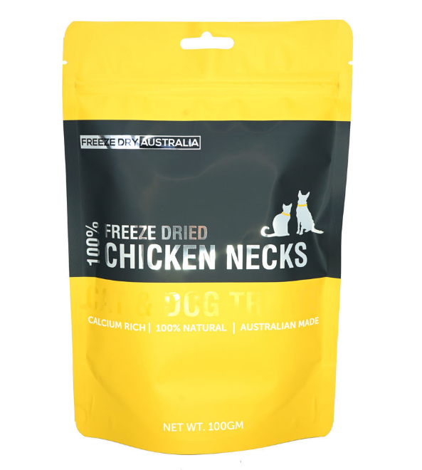 Freeze Dried Chicken Necks 100 GM