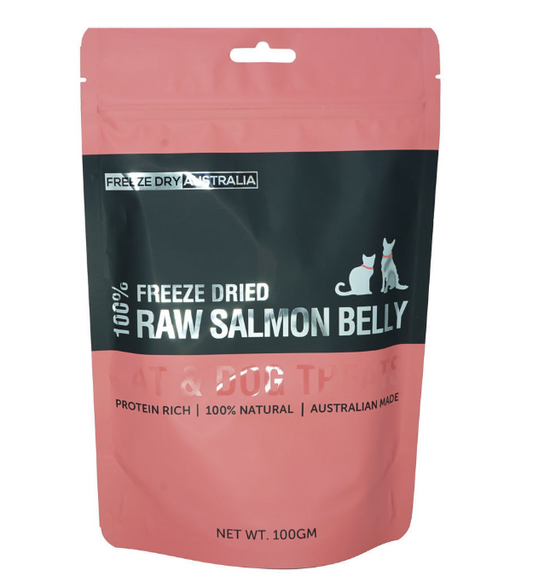 Freeze Dreid Salmon Belly 100 GM