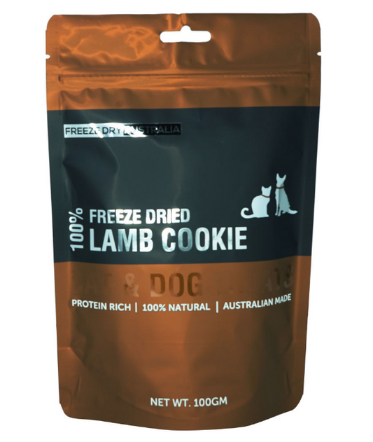 Freeze Dried Lamb Cookie 100 GM