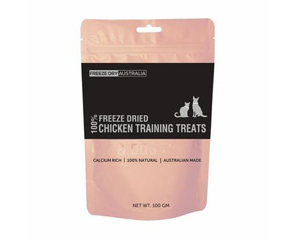 Freeze Dried Chicken Training Treats 100G