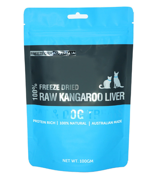 Freeze Dried Kangaroo Liver 100 GM